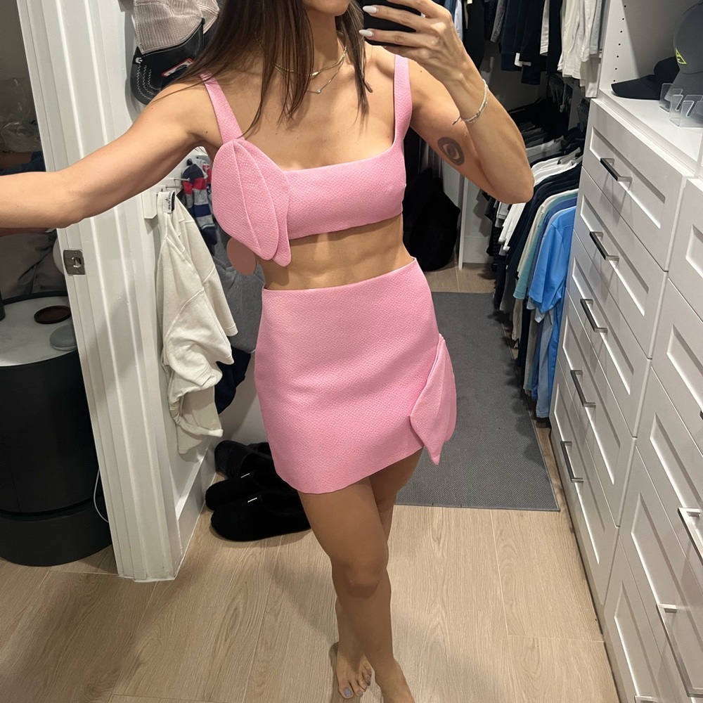 Balta top and Forina Skirt Pale Rose color - Picture 2 of 5